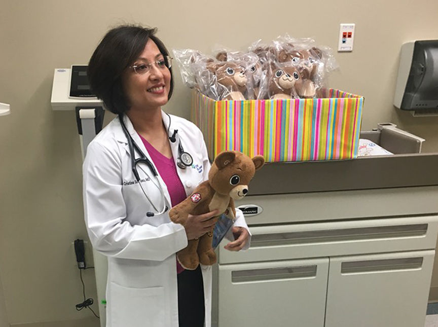 Teddy bears teach diabetes care